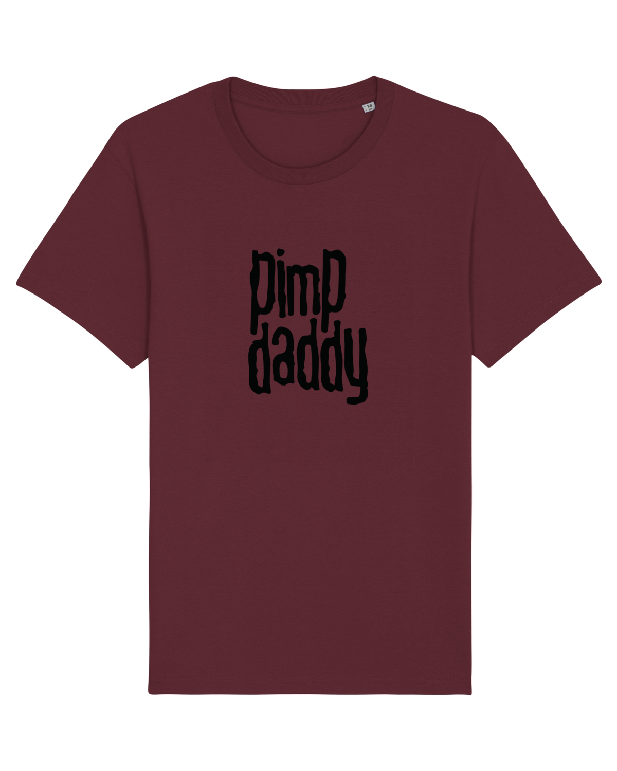 Tricou mânecă scurtă Unisex Rocker Burgundy