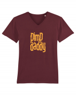 pimp daddy Tricou mânecă scurtă guler V Bărbat Presenter