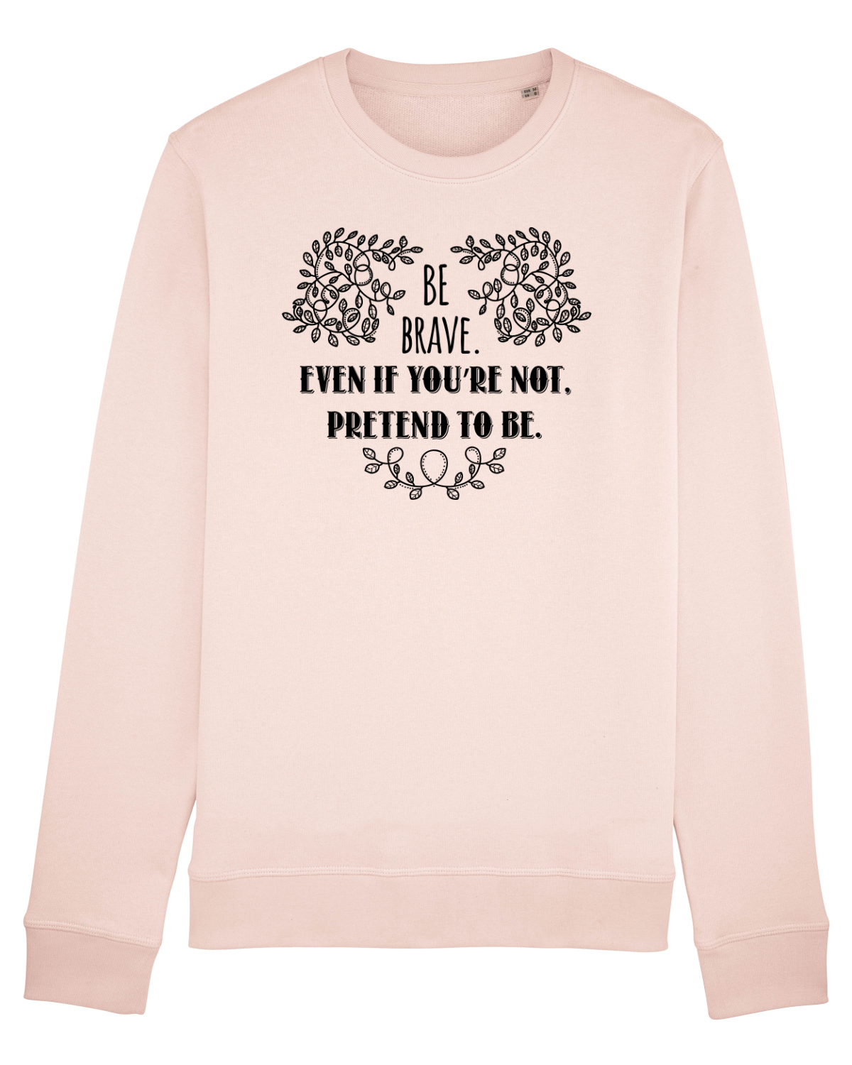 Bluză mânecă lungă Unisex Rise Candy Pink