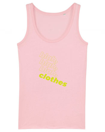 blah, blah, blah, clothes Cotton Pink