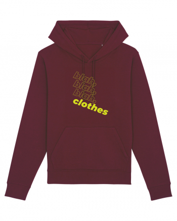 blah, blah, blah, clothes Burgundy