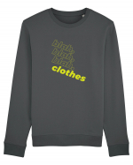 blah, blah, blah, clothes Bluză mânecă lungă Unisex Rise