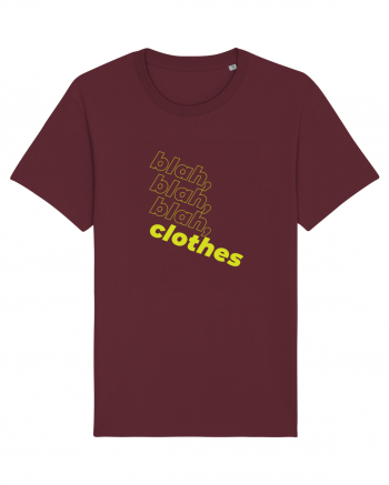 blah, blah, blah, clothes Burgundy