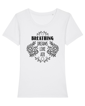 Tricou de visători White