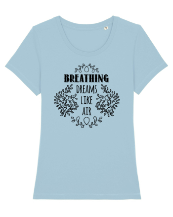 Tricou de visători Sky Blue