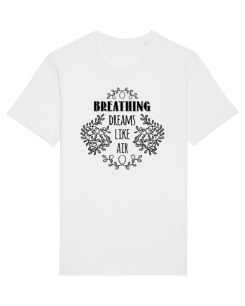 Tricou de visători White