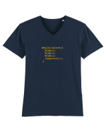 blah, blah, blah, computers Tricou mânecă scurtă guler V Bărbat Presenter