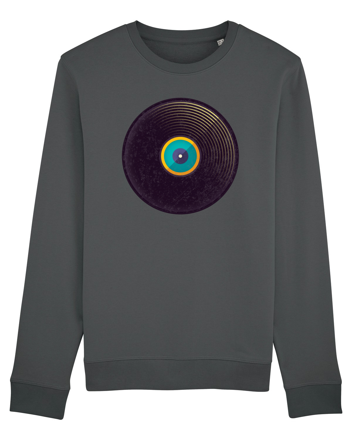 Bluză mânecă lungă Unisex Rise Anthracite