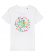 Love&Peace Tricou mânecă scurtă  Copii Mini Creator