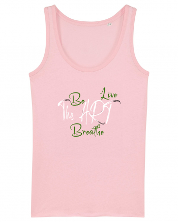 Be the art, live the art, breathe the art. Un design simplu dar de impact Cotton Pink