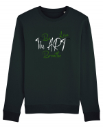 Be the art, live the art, breathe the art. Un design simplu dar de impact Bluză mânecă lungă Unisex Rise