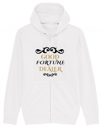 Dealer pentru un viitor mai bun. Good fortune dealer White