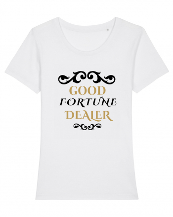 Dealer pentru un viitor mai bun. Good fortune dealer White