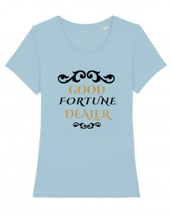 Dealer pentru un viitor mai bun. Good fortune dealer Sky Blue