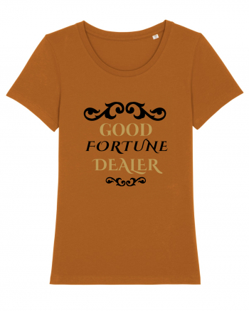 Dealer pentru un viitor mai bun. Good fortune dealer Roasted Orange