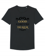 Dealer pentru un viitor mai bun. Good fortune dealer Tricou mânecă scurtă guler larg Bărbat Skater