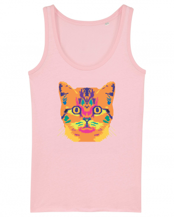 Laser Cat  Cotton Pink
