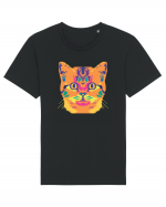 Laser Cat  Tricou mânecă scurtă Unisex Rocker