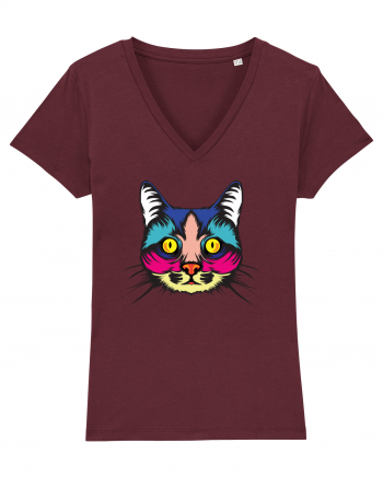 Urban Cat  Burgundy