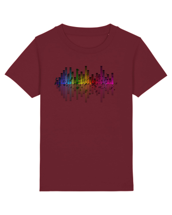 Keep the rhythm Burgundy