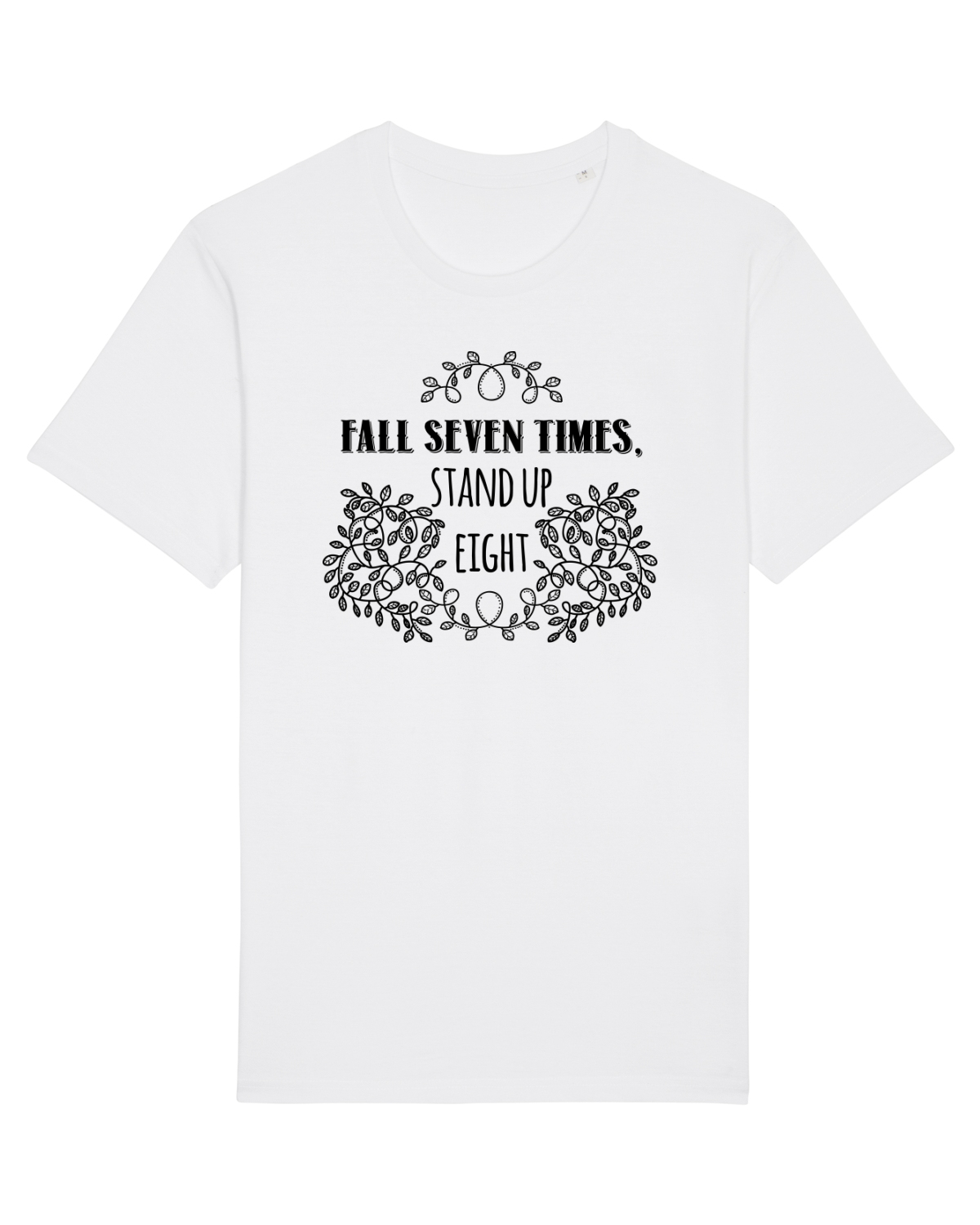 Tricou mânecă scurtă Unisex Rocker White
