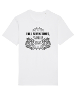 Ridică-te mereu Tricou mânecă scurtă Unisex Rocker
