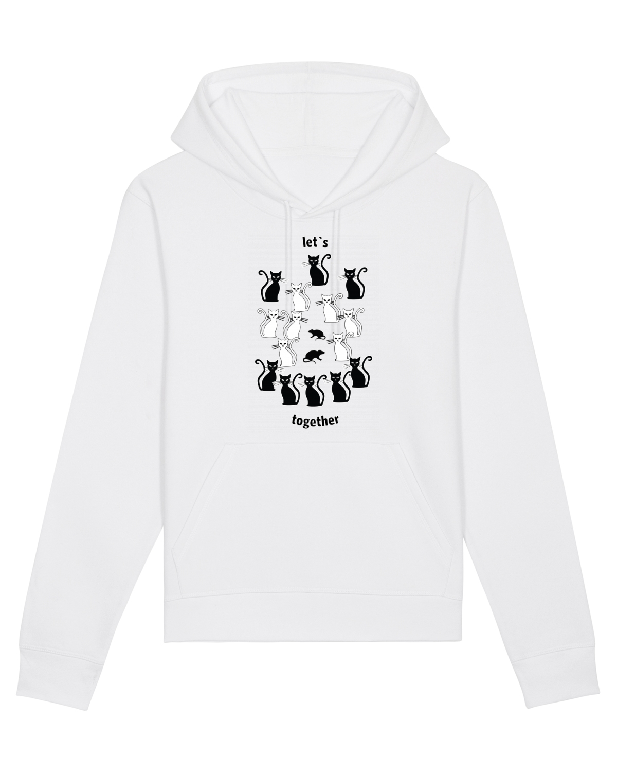 Hanorac Unisex Drummer White