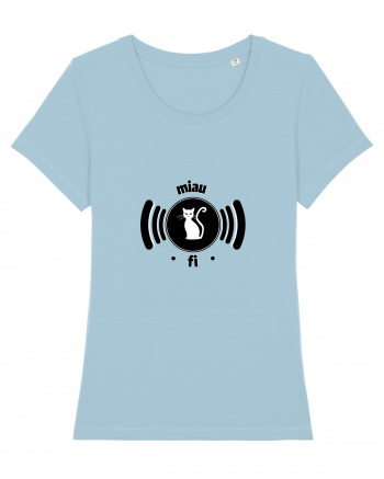 wi-fi cat Sky Blue