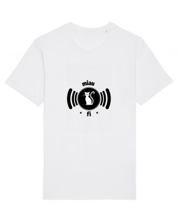 wi-fi cat White