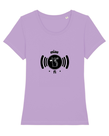 wi-fi black cat Lavender Dawn