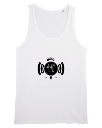 wi-fi black cat White
