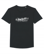 Namaste! (la toată lumea, că nu facem diferență) Tricou mânecă scurtă guler larg Bărbat Skater