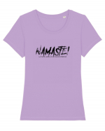 Namaste! (la toată lumea, că nu facem diferență) Tricou mânecă scurtă guler larg fitted Damă Expresser