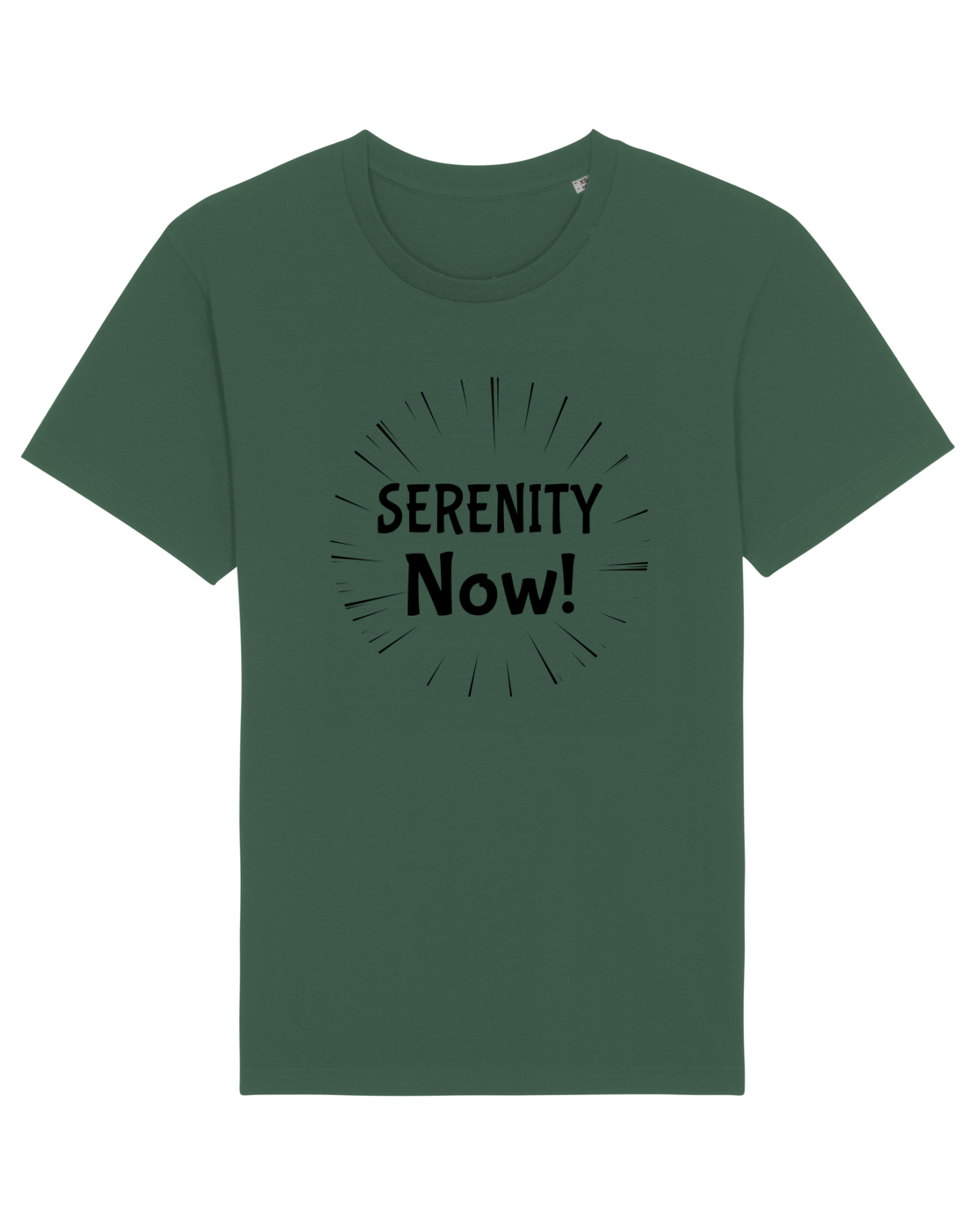 Tricou mânecă scurtă Unisex Rocker Bottle Green