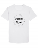 Serenity Now!!! Tricou mânecă scurtă guler larg Bărbat Skater