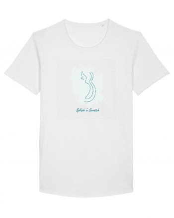 Cat Splash Blue White