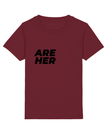 We are together Burgundy