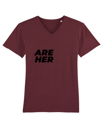We are together Burgundy
