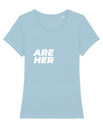 We are together Sky Blue