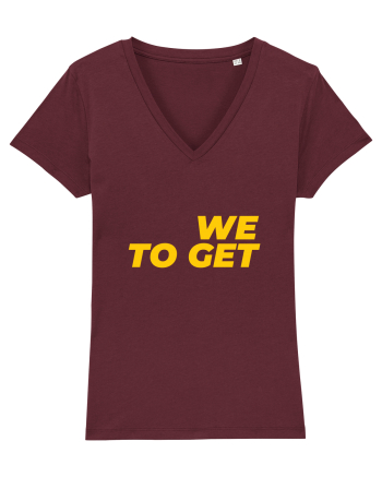 We are together Burgundy