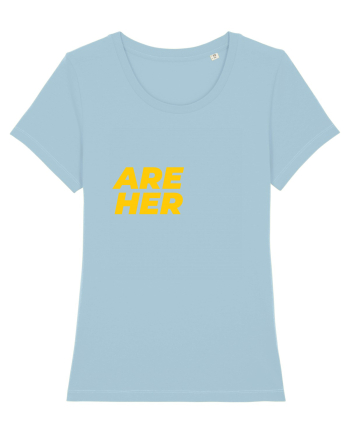 We are together Sky Blue