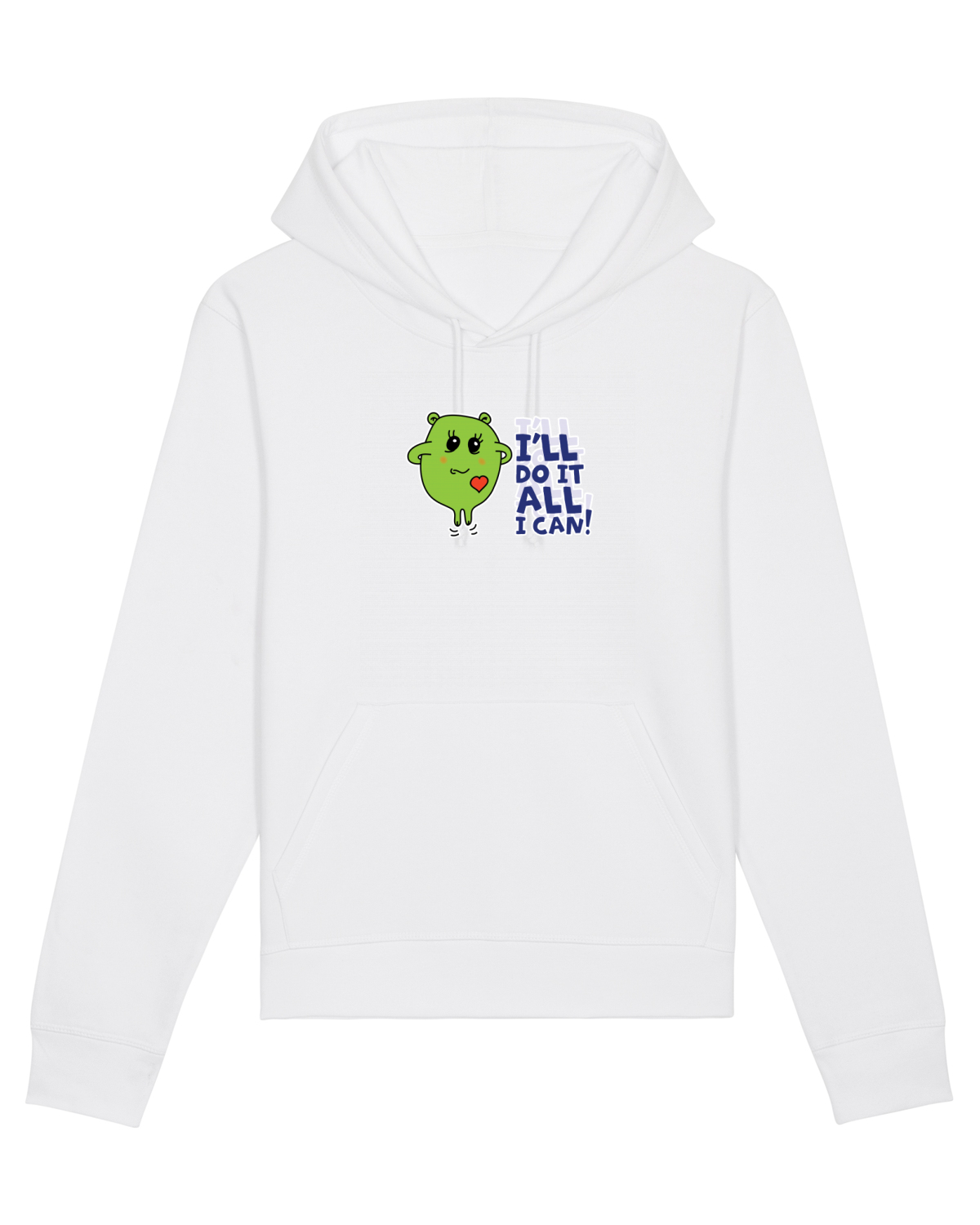 Hanorac Unisex Drummer White