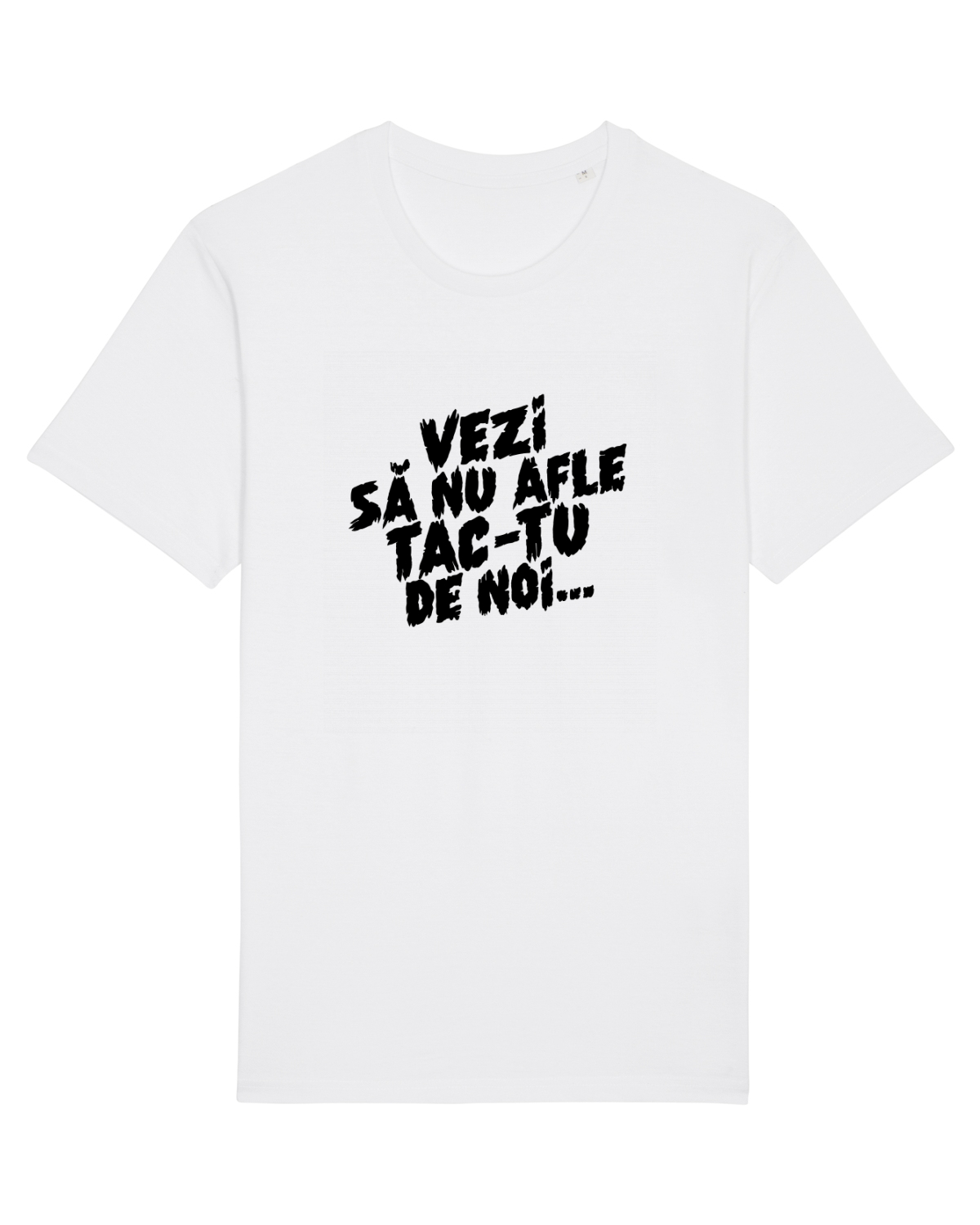 Tricou mânecă scurtă Unisex Rocker White