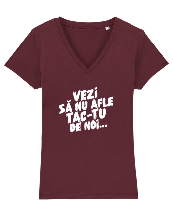 Vezi să nu afle tac-tu de noi... Burgundy