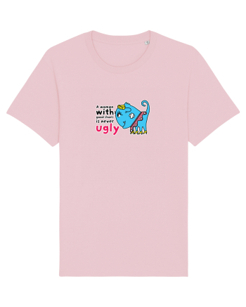 A woman with good shoes is never ugly Cotton Pink