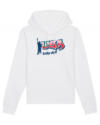 usa baby doll White