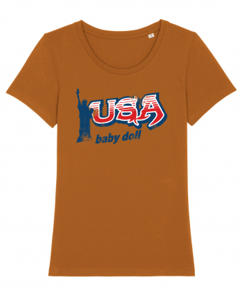 usa baby doll Roasted Orange