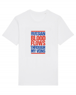 Russian blood flows through my veins Tricou mânecă scurtă Unisex Rocker