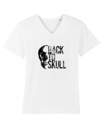 Back to SKULL Tricou mânecă scurtă guler V Bărbat Presenter