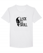 Back to SKULL Tricou mânecă scurtă guler larg Bărbat Skater